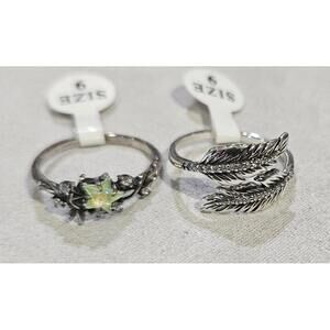Fragrant Jewels Neverland Ring Set Of 2 Size 9 NWT